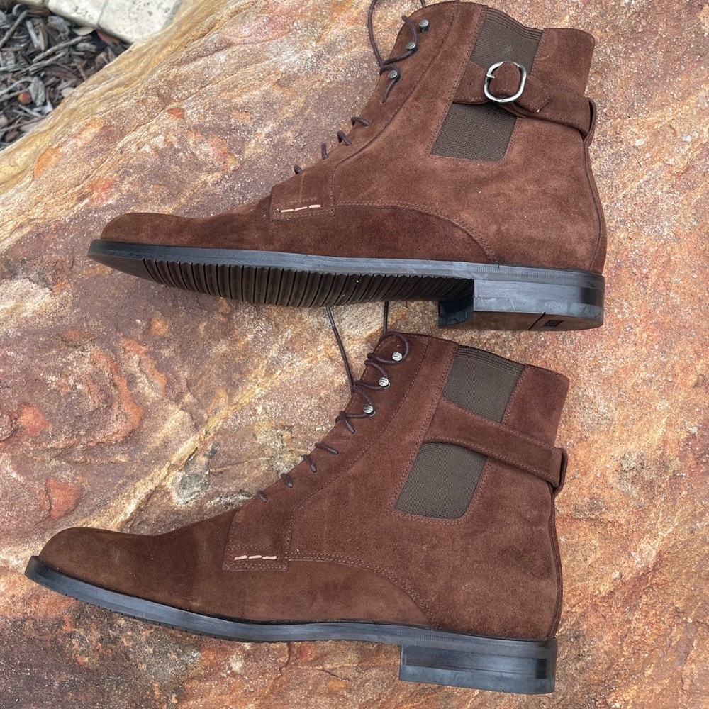 Bally Men’s Brown Suede Chukka Boots - Picture 7 of 10